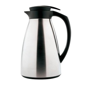 Copco Stainless Steel Thermal Carafe (1 Quart) - Vacuum Insulated Coffee Server with Superior Heat Retention, Push-Button Spout & Ergonomic Handle - 1 of 4