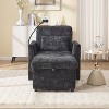 KTMBDW Sleeper Chair 50" Chair Bed, Single Sofa Bed for Adult Sleeping Chair, Lazy Person Sofa Recliner for Living Room & Small Space - 2 of 4