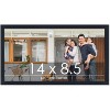 PosterPalooza | Photo Size Slim Profile Black Frame - UV Acrylic, Foam Board Backing, Hanging Hardware - 2 of 4