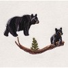 Avanti Black Bear Lodge Emb Bath Towel - 2 of 3
