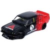 Mazda RX-3 Liberty Walk RHD (Right Hand Drive) #3 "ADVAN" Red and Black 1/64 Diecast Model Car by Inno Models - 2 of 4