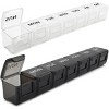 Apex 7-Day Pill Organizer XL  Extra-Large Weekly Medication Planner with Easy-Open Lids for Clear Daily Dosing - 4 of 4