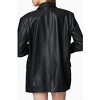 Women's Vegan Leather Blazer - BLANKNYC - 4 of 4