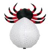 Northlight LED Lighted Inflatable Chill and Thrill Spider Outdoor Halloween Decoration - 4' - 4 of 4