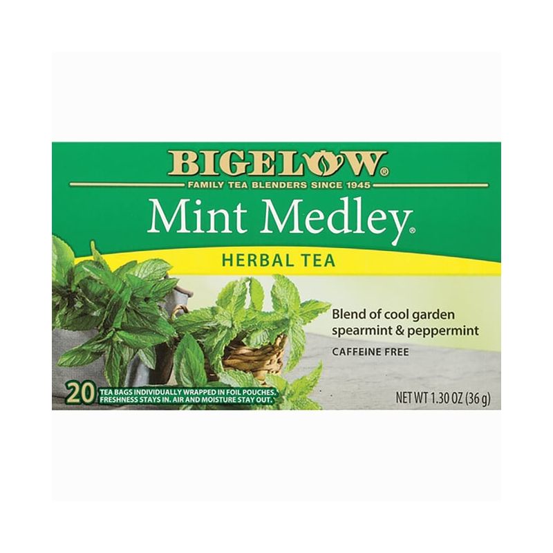 Bigelow Tea Mint Medley Herb Tea Spearmint & Peppermint, 1 of 3