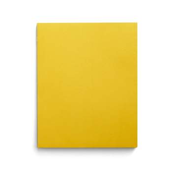 Staples School Grade 2 Pocket Folder Yellow 25/Box (50761/27538-CC)