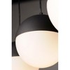 ET2 Lighting Half Moon 3 - Light Pendant in  Black - 4 of 4