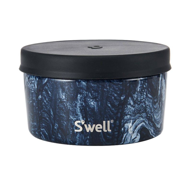 S&#39;well Food Storage Canister Set Azurite Marble, 4 of 9