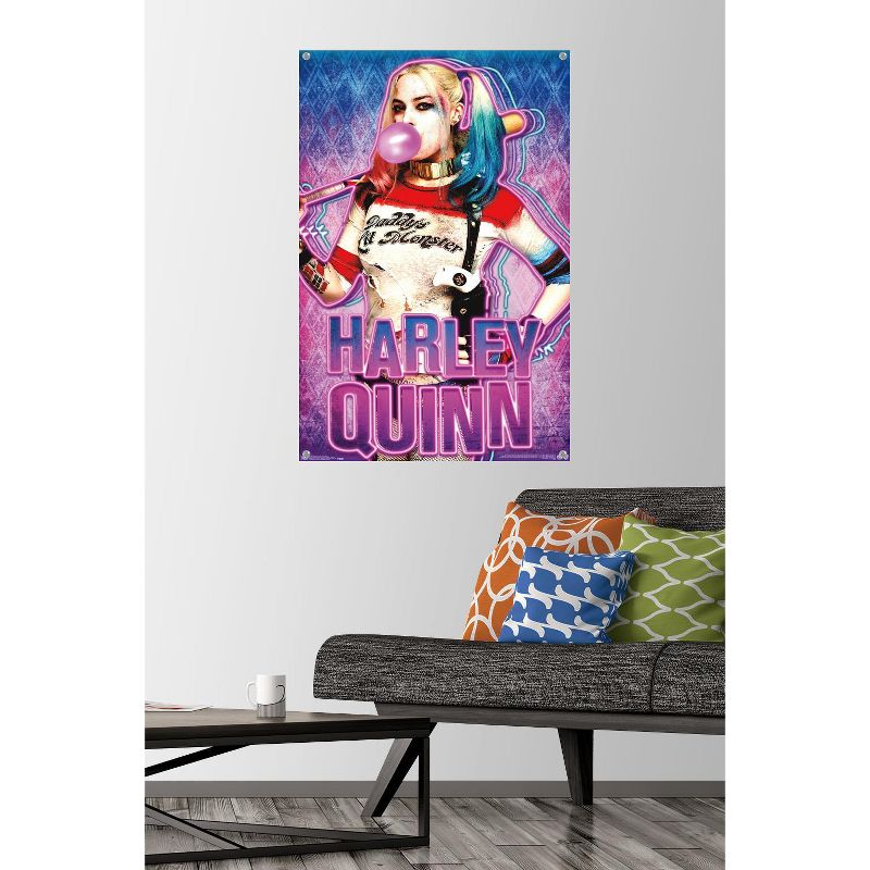 Trends International DC Comics Movie - Suicide Squad - Harley Gum Unframed Wall Poster Prints, 2 of 7