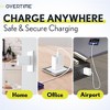 Overtime Wall and Car Charger Kit with Apple MFI Certified 6ft USBC-to-Lightning and 6ft USBC-to-USBC Charging Cables for iPhone/iPad/Android Devices - 3 of 4