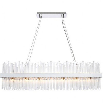 Elegant Lighting Dallas 28 - Light Chandelier in  Chrome