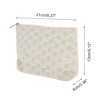 Unique Bargains convenient Rectangle Flat Dots Makeup Bag 1 Pc - 2 of 4