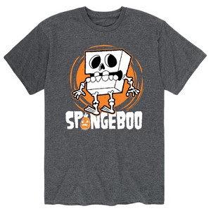 Men's - SpongeBob SquarePants - Halloween Spongeboo Short Sleeve Graphic T-Shirt - 1 of 4