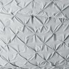 Pintuck Textured  3PC Duvet Cover & Shams Set, Pinch Pleat Design, Ultra Soft, Easy Care - Becky Cameron - 3 of 4