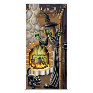 Beistle 30" x 5' Witch's Brew Door Cover 3/Pack 00023 - 1 of 1