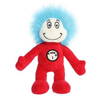 Aurora Small Thing 1 Armature Dr. Seuss Whimsical Stuffed Animal Red 7"