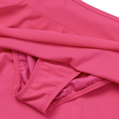 Lands' End Kids Chlorine Resistant Swim Skirt - Large - Pink — фото 2