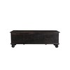 Taran Designs,Eve Carved Solid Wood Storage Ottoman - 2 of 4