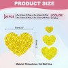 Unique Bargains Iron On Durable DIY Clothing Heart Rhinestone Patches 26 Pcs - 2 of 4