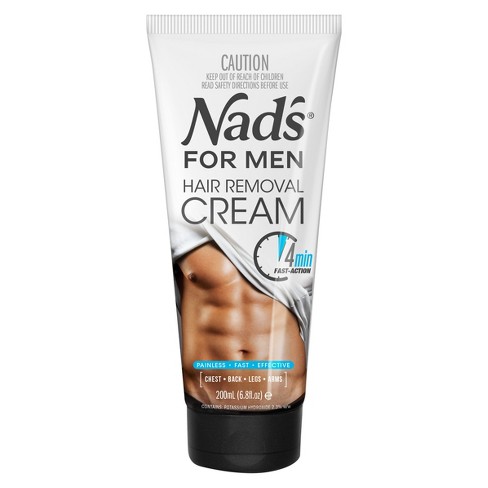 Nad's Men's Hair Removal Cream - 6.8 Fl Oz : Target