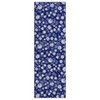 Modern Floral Area Rug Washable Rugs for Living Room Bedroom Non-Slip Low Pile Throw Carpet - 3 of 4
