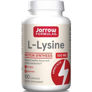 Jarrow Formulas, Inc. L-Lysine 500 mg 100 Caps - 1 of 2