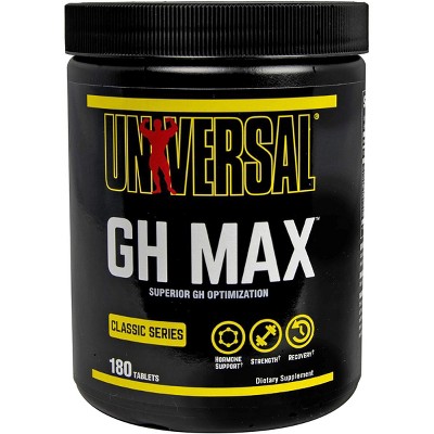 Universal Nutrition GH Max Dietary Supplement - 180 Tablets