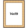 PosterPalooza | Traditional Gold Picture Frame - UV Acrylic, Foam Board Backing, Hanging Hardware - 2 of 4