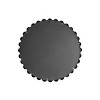 GlasFlength Decorative Wall Mirrors Boho Mirror Vanity Mirror Frameless Wall Art Decor Wall Mirrors for Living Room, Silver, 27"*27"*1.75" - 4 of 4