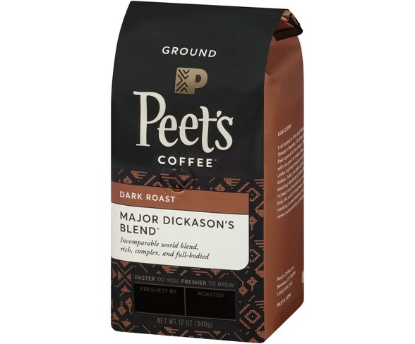 Peet's Major Dickason's Blend Dark Roast Ground Coffee - 12oz