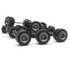 Goldhofer Trailer Wheelsets (12 Sets) 1/87 (HO) Plastic Model by Promotex - 2 of 4