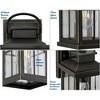 Progress Lighting Williamston 1-Light Antique Bronze Outdoor Wall Lantern with Clear Glass Shade - 3 of 4