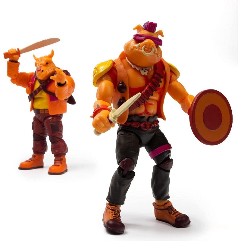 The Loyal Subjects TMNT Arcade Exclusive 5 Inch Figure Set | Bebop & Rocksteady, 3 of 4