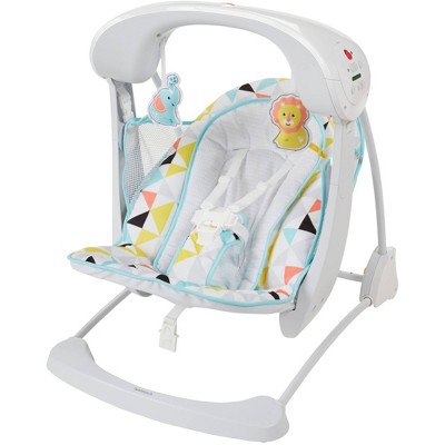 Fisher-Price Deluxe Take-Along Swing & Seat - Windmill