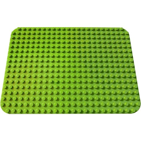 Apostrophe Games Large Building Block Baseplate - Light Green 1pc : Target