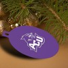 Abilene Christian Primary Logo Aluminum Holiday Christmas Tree Ornament - 4 of 4