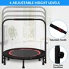 HONGGE 40" Fitness Mini Trampoline Exercise Rebounder with Adjustable Handle Max Load 450lbs - 3 of 4
