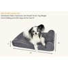 Barker Junior 4" Orthopedic Dog Bed - 4 of 4