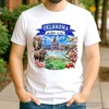 Artistic Oklahoma State Themes and Landmarks T-Shirt, Tee for History and Travel Lovers| OrnamentallyYou - 4 of 4
