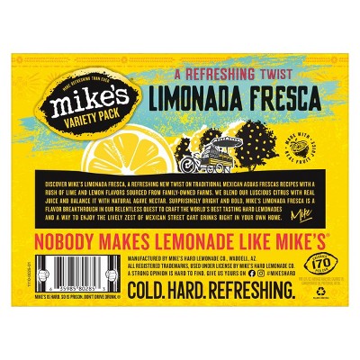 Mike's Hard Limonada Fresca - 12pk/12 fl oz Cans