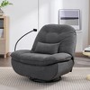 Racxily Power Recliner Swivel Glider USB Charger With Bluetooth Music Player Different Function Sleep Working Game and Leisure Model - 4 of 4