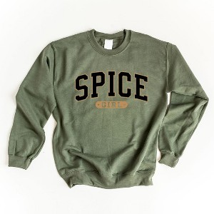 Simply Sage Market Women's Graphic Sweatshirt Spice Girl Varsity - 1 of 4