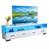 NicBex TV Stand Modern Entertainment Console with 4-Drawer for TV up to 80" for Living Room, Bedroom - 2 of 4