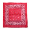 CTM Cotton Paisley All-Purpose Bandanas (Pack of 5 of Same Color) - 2 of 4