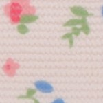 pink floral print style