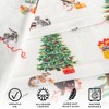 Great Bay Home Velvet Plush Fleece Holiday Printed Warm and Cozy Bed Blanket - 3 of 4