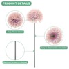 Unique Bargains Artificial Chrysanthemum Ball Flowers Silk Bouquets Real Touch 11 Inch 30 Pcs - 2 of 4