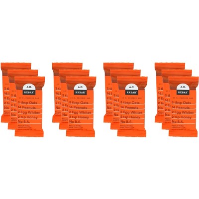 RXBAR Bar AM Darck Chocolate Peanut Butter - Case of 12 - 1.94 OZ