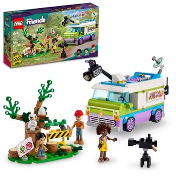 LEGO Friends Newsroom Van Pretend Building Toy 41749