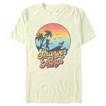Men's Stranger Things Retro Demogorgon at the Beach T-Shirt